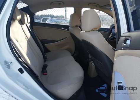 2014 Hyundai Accent Gls from USA, damaged, VIN KMHCT4AE0EU639917